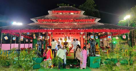 Arunodaya Adhibashi Brinder Durga Puja 2019