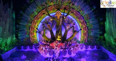 baghajatin b and c block durgotsav committee