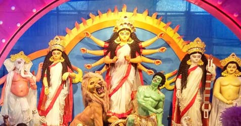 Behala Mitra Sangha Durga Puja 