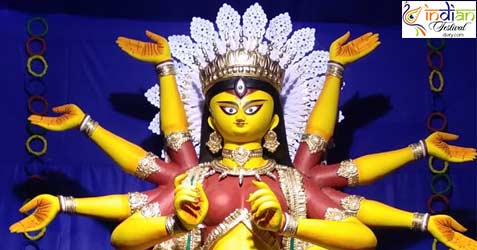 beleghata sarkar bazar vivekananda sangha durga puja