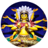 Beleghata Sarkar Bazar Durga Puja logo