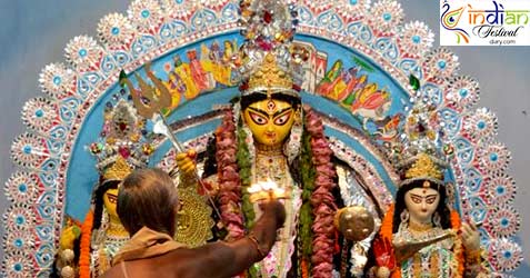 Bhowanipore Mitra Bari Durga Puja 