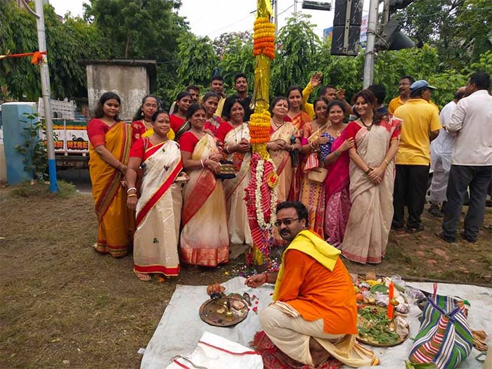 ichapur sanghamitra durga puja 2019