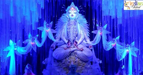 ichapur sanghamitra durga puja