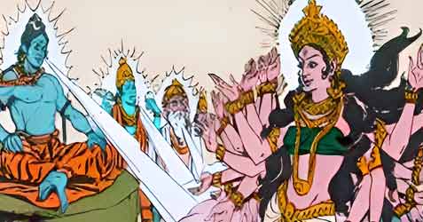 origin of maa durga