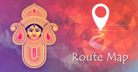 durga puja road map 2024