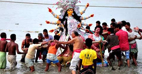 vijaya dashami of durga puja