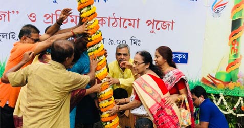 Jagat Mukherjee Park Durga Puja 2019