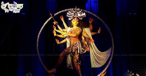 kumartuli sarbojanin durgotsab