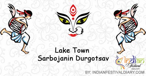 Lake Town Sarbojanin Durgotsav 2020