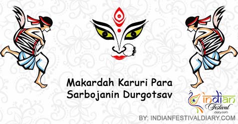 Makardah Karuri Para Sarbojanin Durgotsav 2019