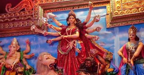 new market sarbojanin sri sri durga puja
