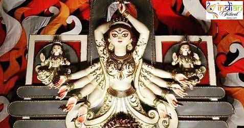 pally mangal samity durga puja