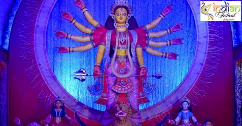 sahapur colony east durga puja