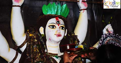 Sahapur Panchabatitala Sammilani Durga Puja 2017