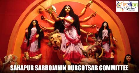 sahapur sarbojanin durgotsab committee