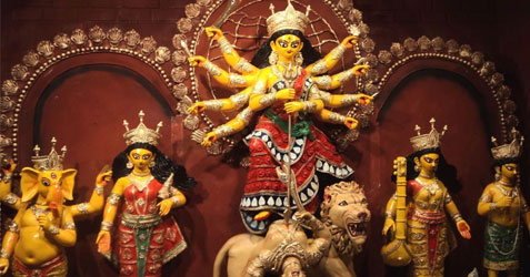 uttar salkia sarbojanin durgotsab