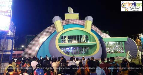 Santosh Mitra Square Durga Puja 2016