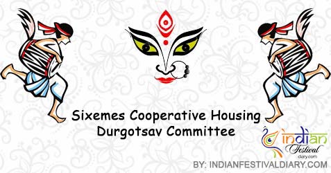 sixemes cooperative housing durgotsav images 2021