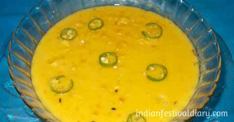 cholar dal durga puja traditional recipes