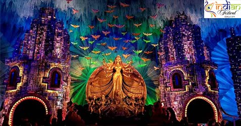 Tridhara Sammilani Durga Puja 2017