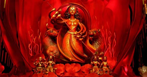 Tridhara Sammilani Durga Puja 2019