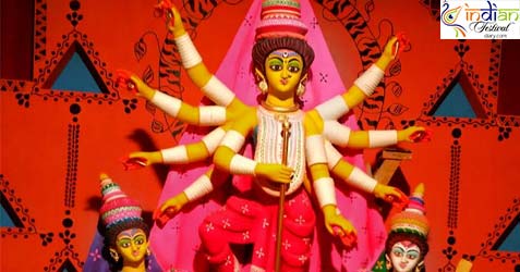Tridhara Sammilani Durga Puja 
