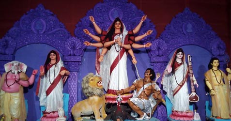 Uttar Bantra Kumar Para Baroary Samity Durga Puja 2017