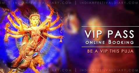 durga puja vip pass 2025