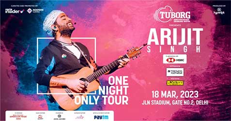 Arijit Singh - One Night Tour, Delhi 2023