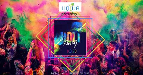 Holi Bash at Liqua 2023