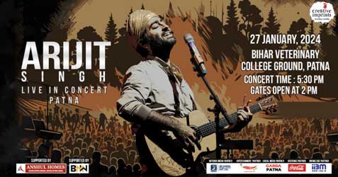 Arijit Singh Live in Patna 2024