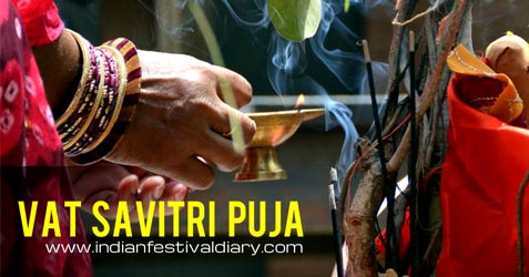 Vat Savitri Puja festival greetings 2024