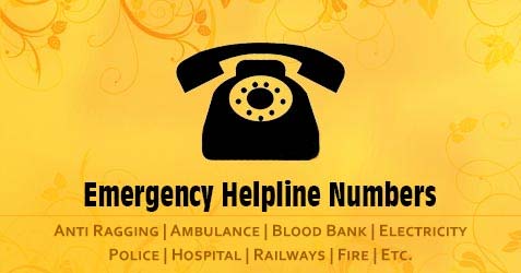 Emergency Helpline Numbers of West Bengal, Anti Ragging Heliline ...