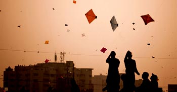 kite flying