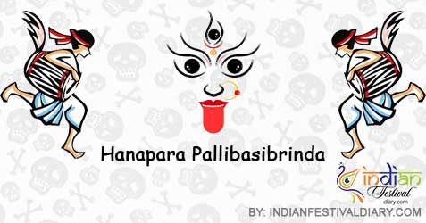 hanapara pallibasibrinda kali puja 2022